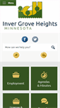 Mobile Screenshot of mn-invergroveheights.civicplus.com