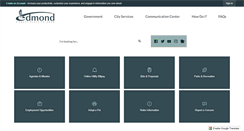 Desktop Screenshot of ok-edmond.civicplus.com