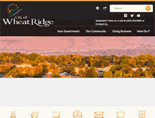 Tablet Screenshot of co-wheatridge.civicplus.com