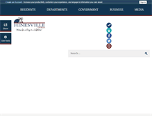 Tablet Screenshot of ga-hinesville.civicplus.com