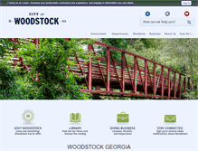 Tablet Screenshot of ga-woodstock.civicplus.com
