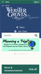 Mobile Screenshot of mo-webstergroves2.civicplus.com