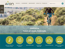 Tablet Screenshot of co-avon.civicplus.com