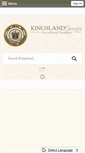 Mobile Screenshot of ga-kingsland.civicplus.com