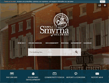 Tablet Screenshot of de-smyrna.civicplus.com