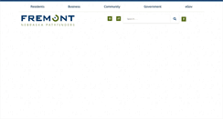 Desktop Screenshot of ne-fremont.civicplus.com