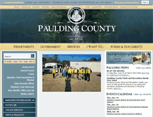 Tablet Screenshot of ga-pauldingcounty.civicplus.com