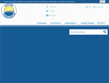 Tablet Screenshot of ca-pismobeach.civicplus.com