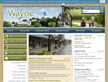 Tablet Screenshot of ne-wayne.civicplus.com