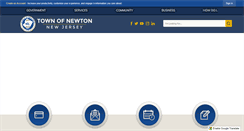 Desktop Screenshot of nj-newton.civicplus.com