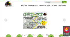 Desktop Screenshot of co-montroserec.civicplus.com