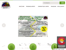 Tablet Screenshot of co-montroserec.civicplus.com