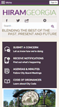 Mobile Screenshot of ga-hiram.civicplus.com