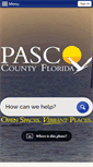Mobile Screenshot of fl-pascocounty.civicplus.com