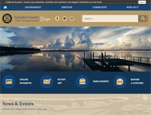 Tablet Screenshot of ga-camdencounty.civicplus.com