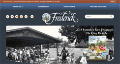 Desktop Screenshot of md-frederick.civicplus.com