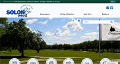 Desktop Screenshot of oh-solon.civicplus.com