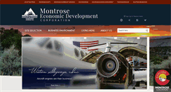 Desktop Screenshot of co-montroseedc.civicplus.com