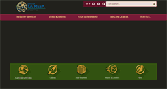 Desktop Screenshot of ca-lamesa.civicplus.com