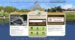 Desktop Screenshot of ga-peachtreecity.civicplus.com
